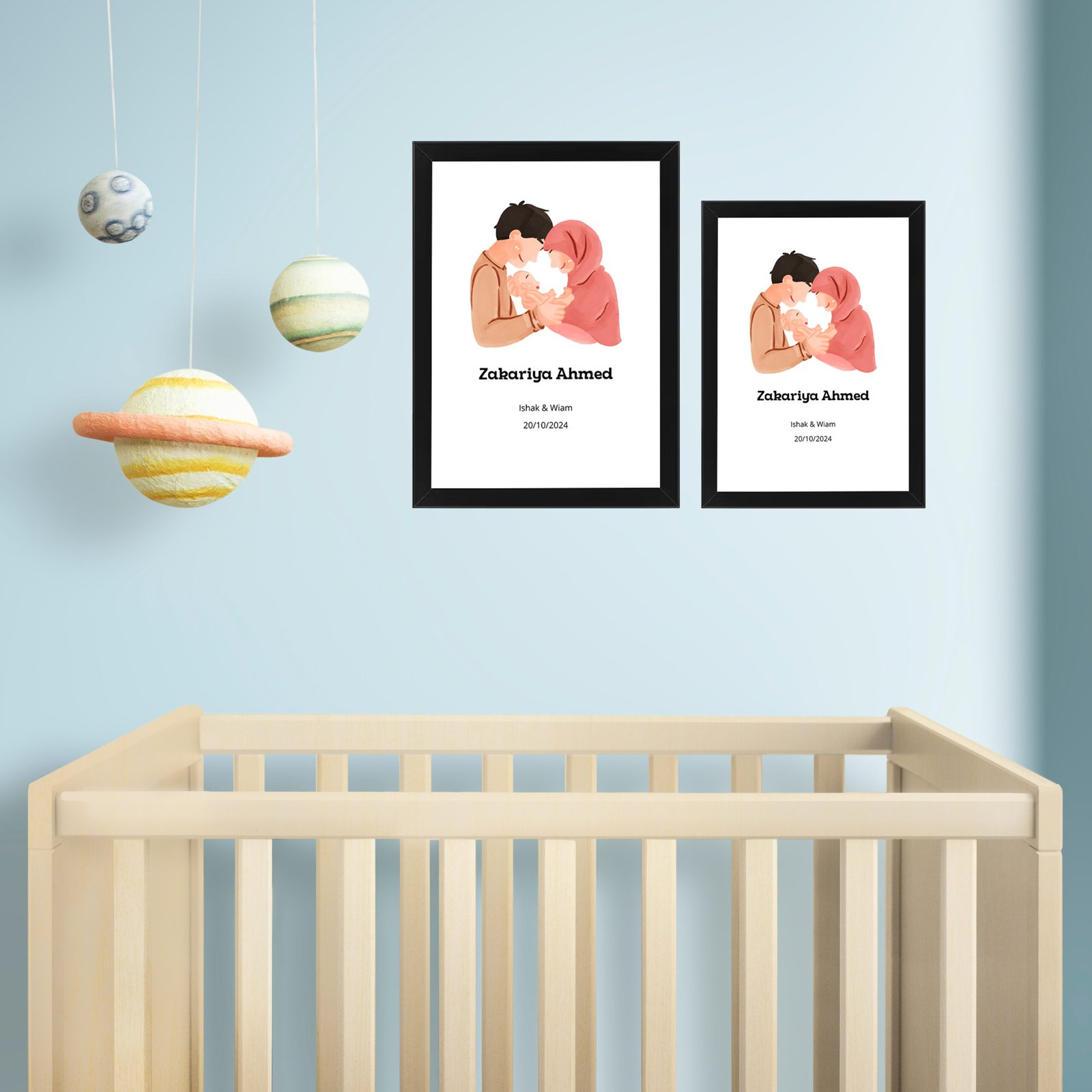 wall baby frame 15